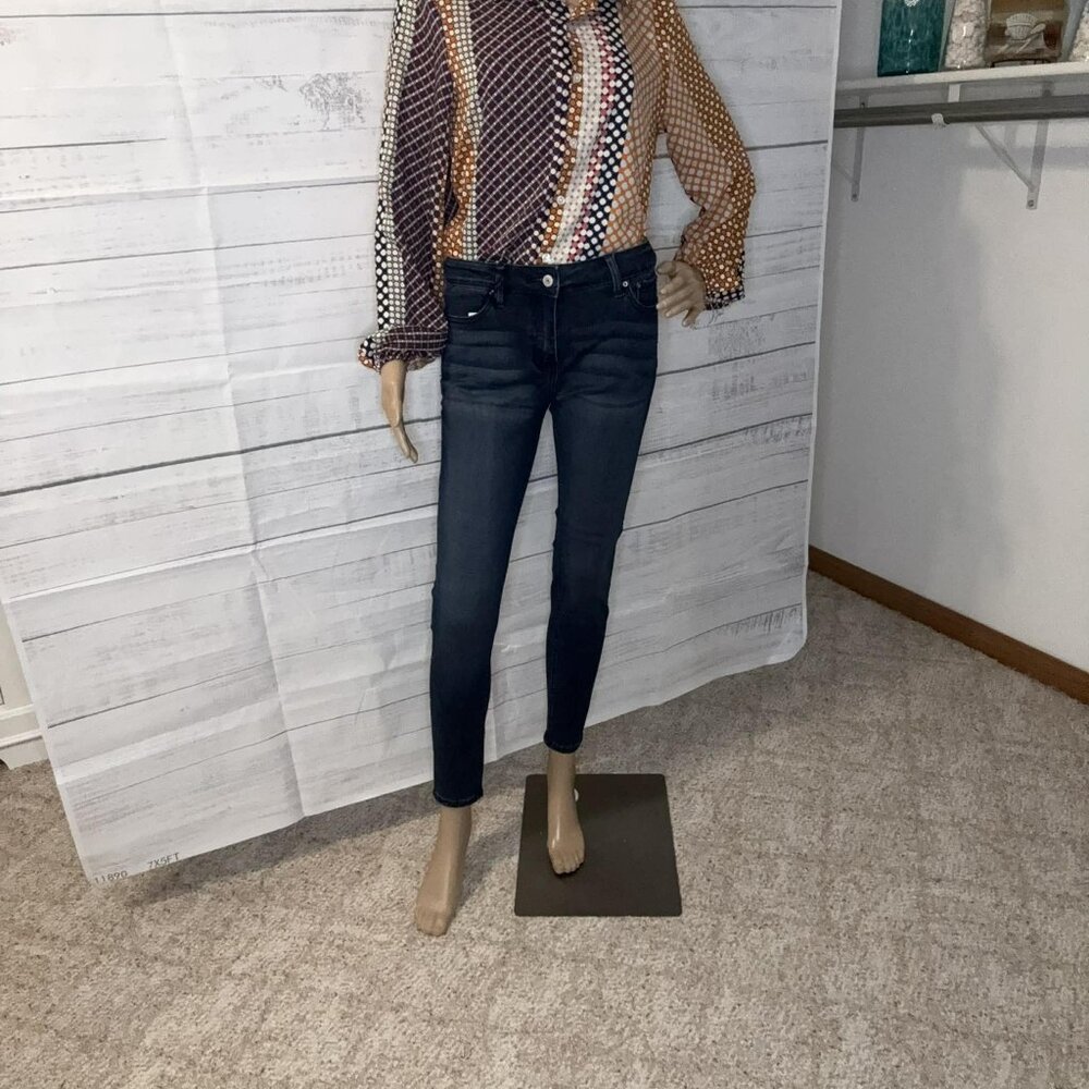NWT Hammer Dark Blue Mid Rise Ankle Skinny Jeans
